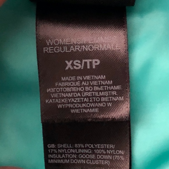 The North Face AconCagua 550 Jacket Seafoam Green - Picture 5 of 6